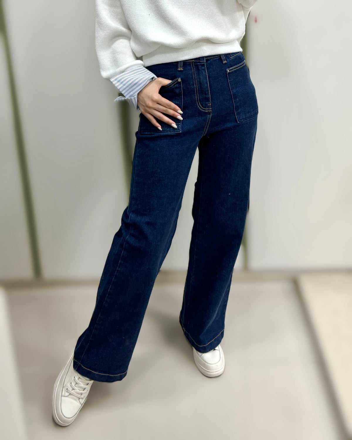 NH820 修身兩袋牛仔褲