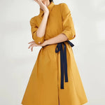 NH158 Two-piece A-line dress