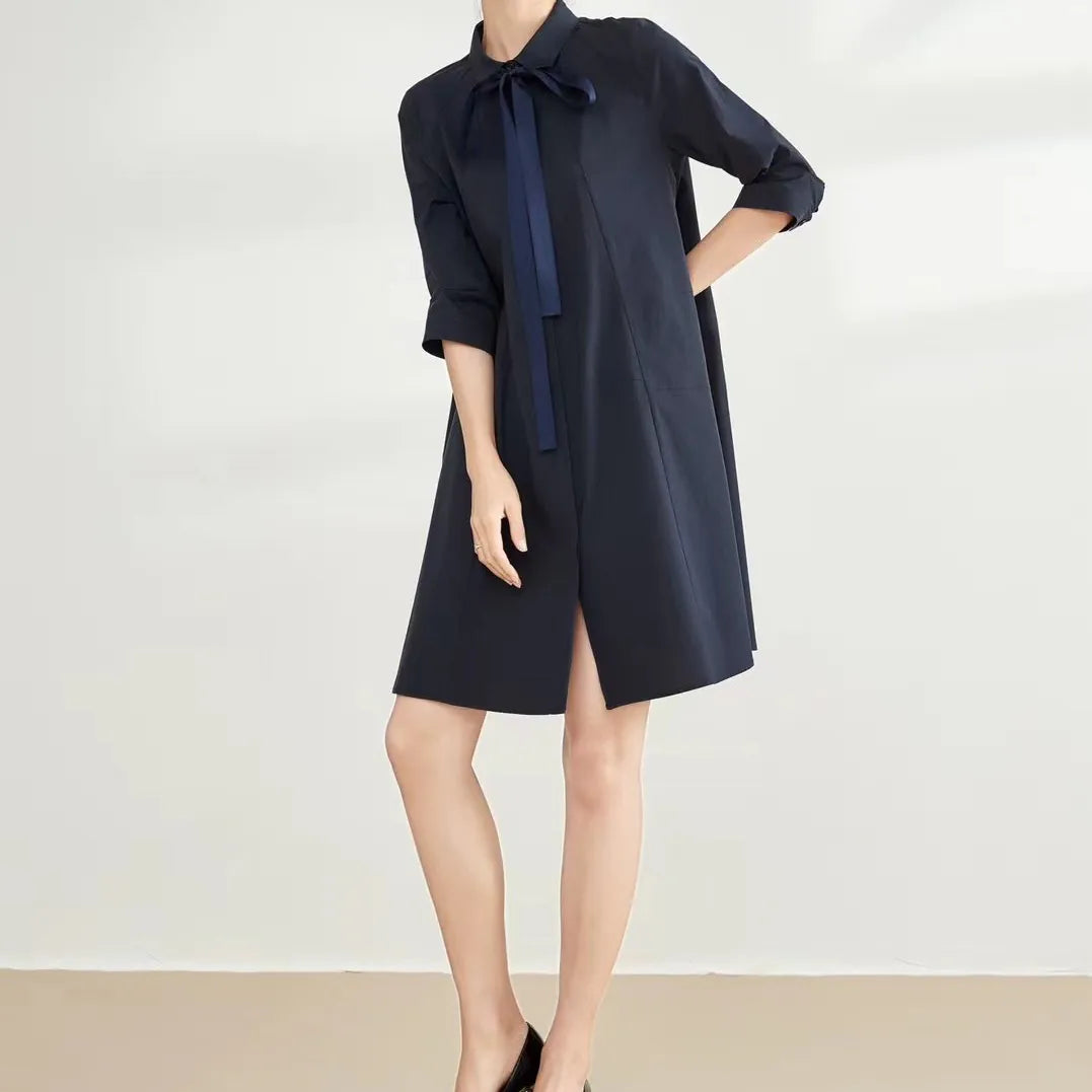 NH158 Two-piece A-line dress