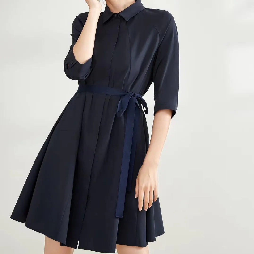 NH158 Two-piece A-line dress