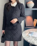 NK447 夾棉羽絨套裝