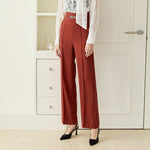 NH632 chain waist button trousers