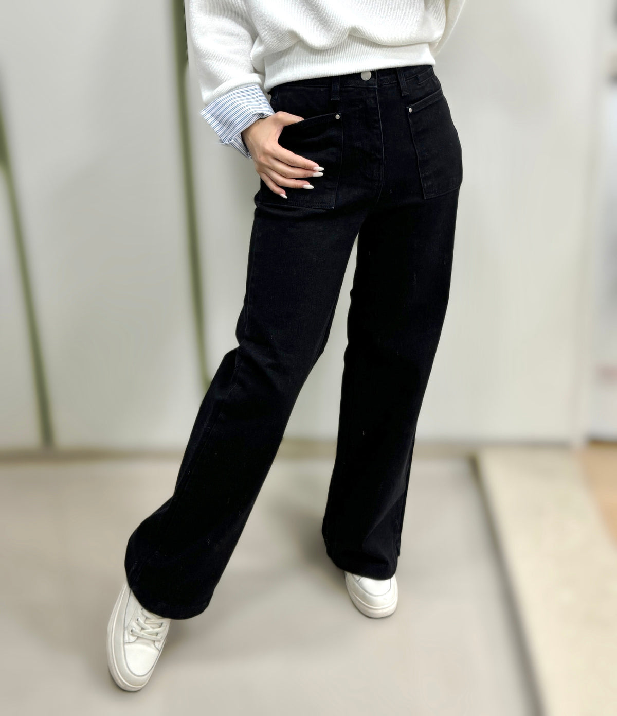 NH820 修身兩袋牛仔褲