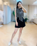 NK132 特色衣領真絲上衣