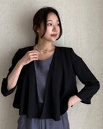 NH160 韓國 Zabara 氣質雪紡外套