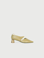 NE460 LEATHER LAB POINTED HEEL PUMPS