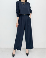 NK472 簡約線條套裝(含腰帶)