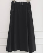 NK241 風衣襯衫長裙套裝