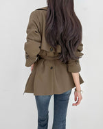 NK270 短版風衣外套