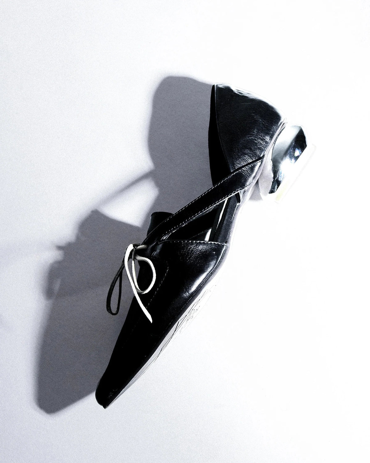 NE891 Leather Lab RIBBON OPEN SHANK FLATS