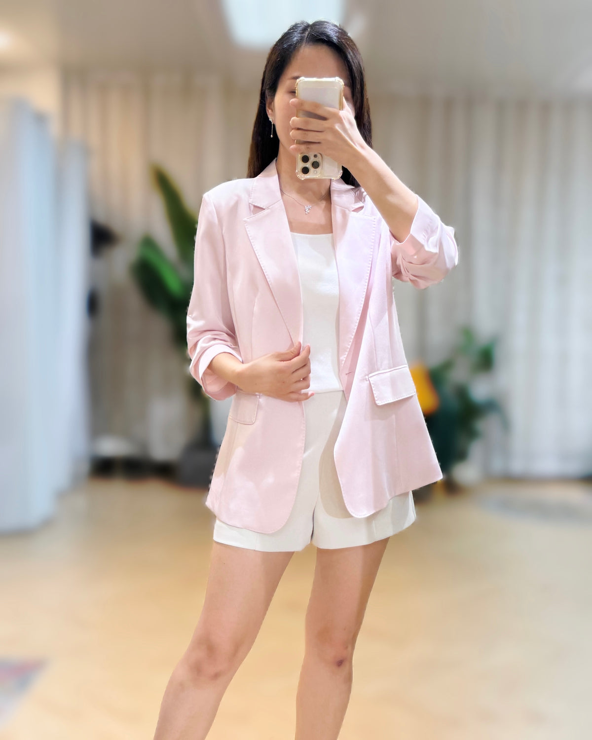 NK196 束袖西裝外套