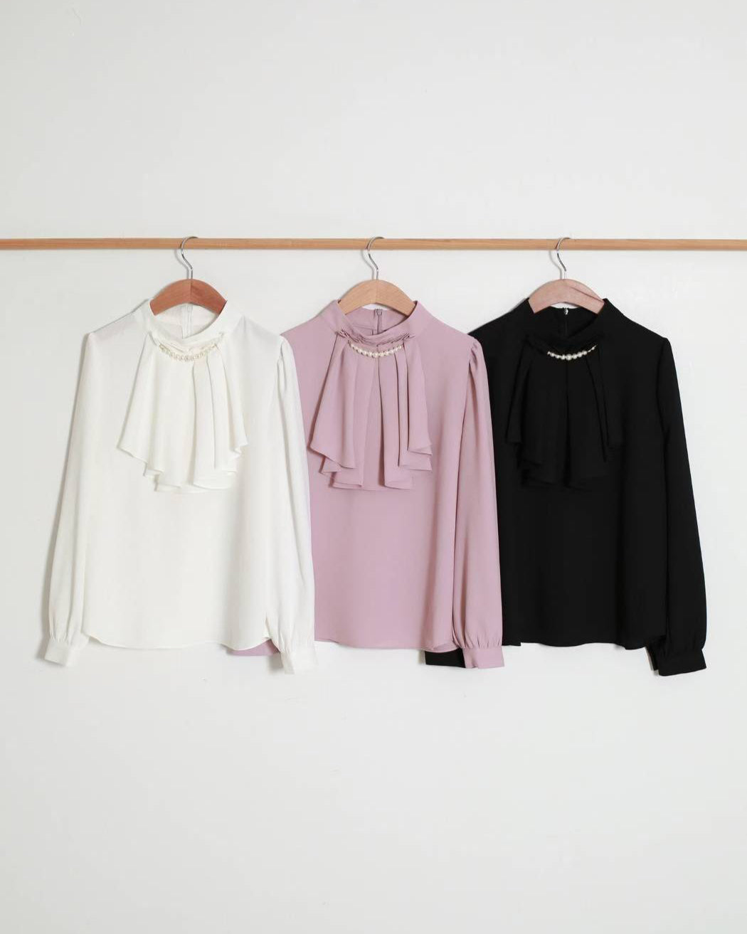 NK250 荷葉領正肩上衣