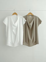 NK015 綁結雪紡上衣