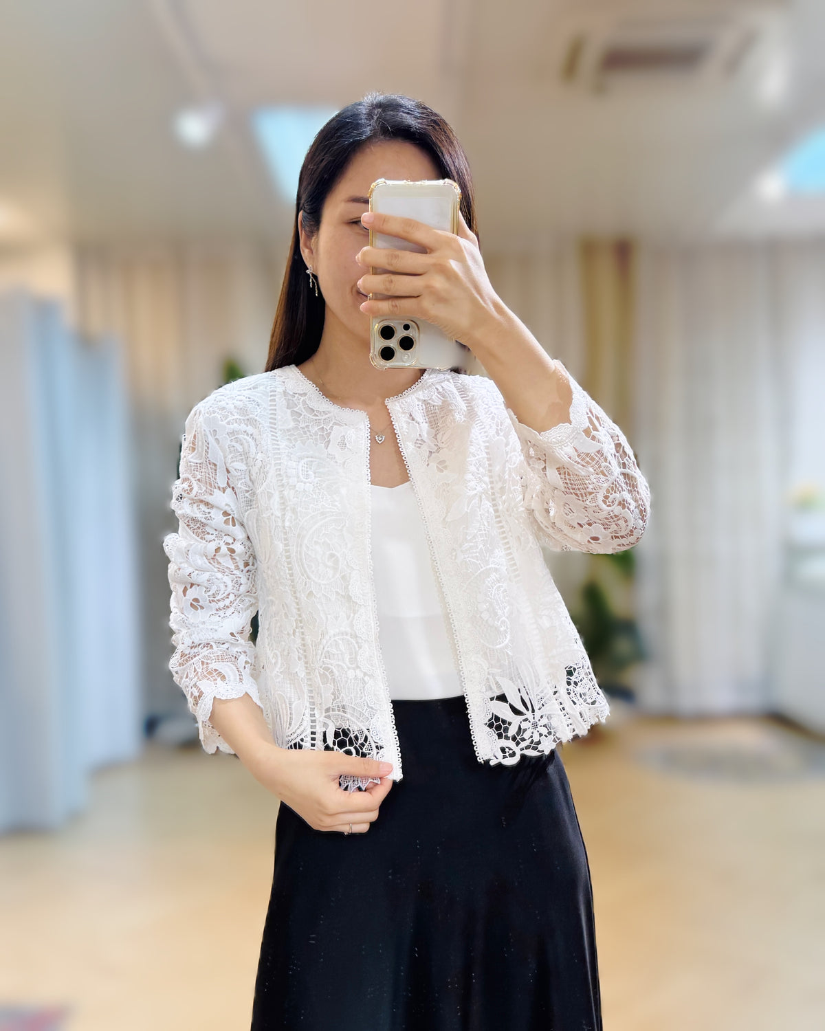 NK177 立體Lace外套