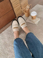 NK402 經典金屬鏈Loafer