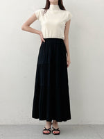 NK242 風琴褶疊層次長裙