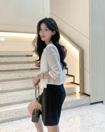 NH160 韓國 Zabara 氣質雪紡外套