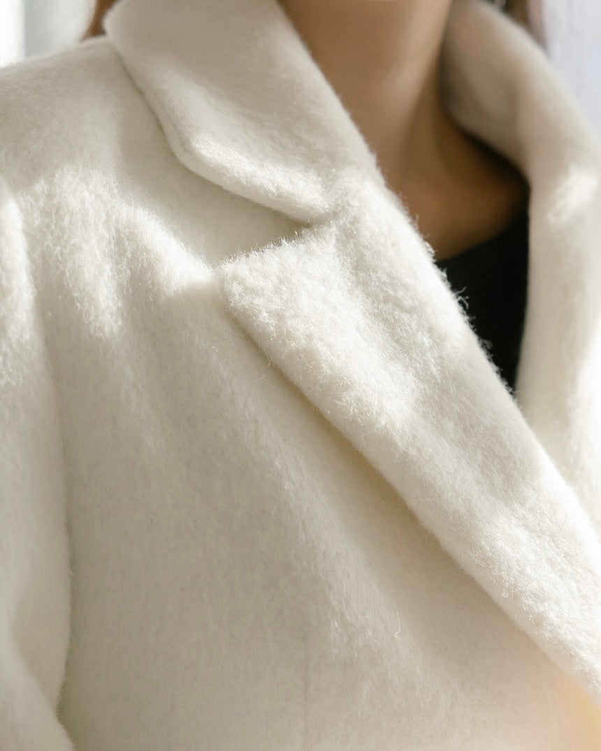 NK302 雙扣羊毛大衣