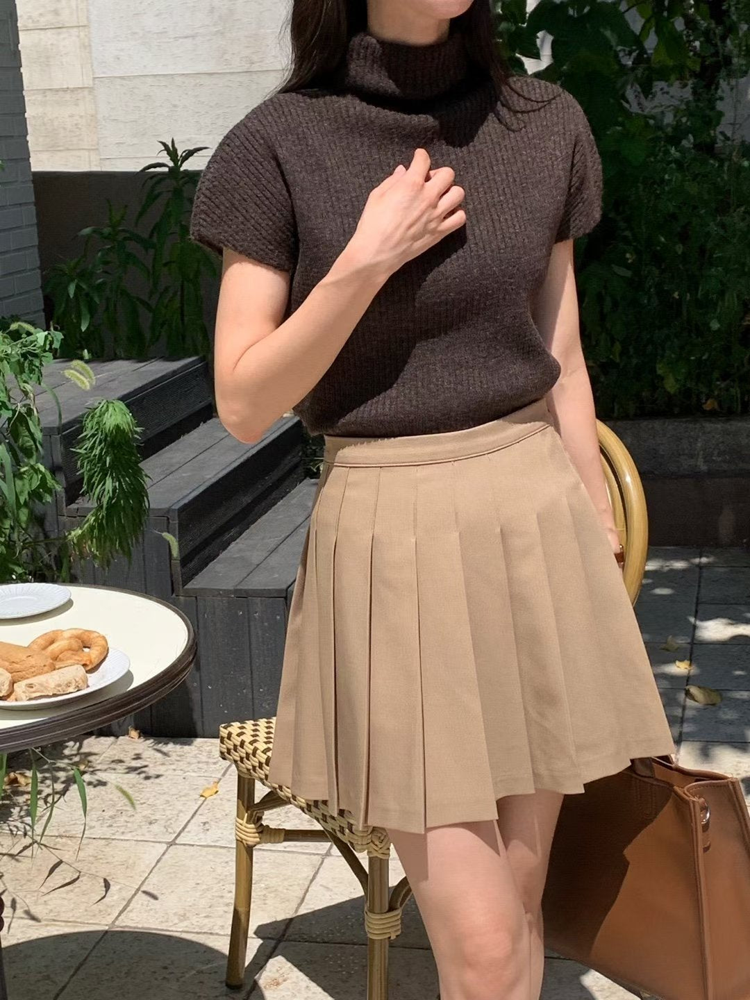 NK277 小飛袖高領上衣