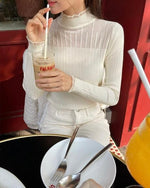 NH938 小企領針織上衣