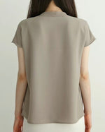 NK015 綁結雪紡上衣