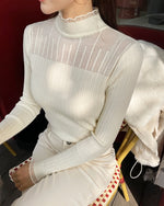 NH938 小企領針織上衣