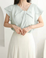 NK187 鬱金香衣袖上衣