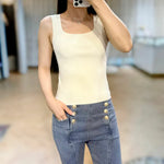 NH457 Tencel knitted vest