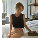 NH201 simple solid color vest