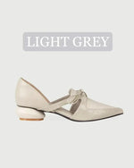 NE891 Leather Lab RIBBON OPEN SHANK FLATS