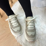 NH040 Leather Lab leather air-cushion sneakers