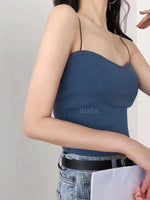 ND527 Breast-beautiful classic thin shoulder strap BRA TOP