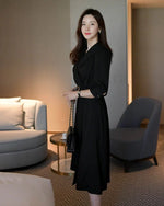 ND440 Tweed jacket style dress with belt