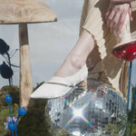 NE460 LEATHER LAB POINTED HEEL PUMPS