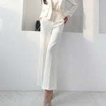 NH120PT high waist wide leg trousers