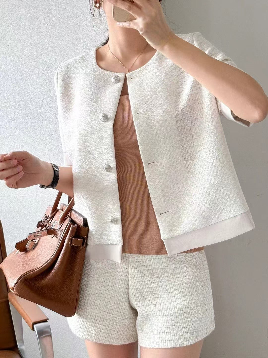 NK017 小香風外套