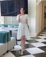 NK209 披肩傘型連身裙