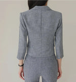 NH274 ZABARA double-breasted short suit suit