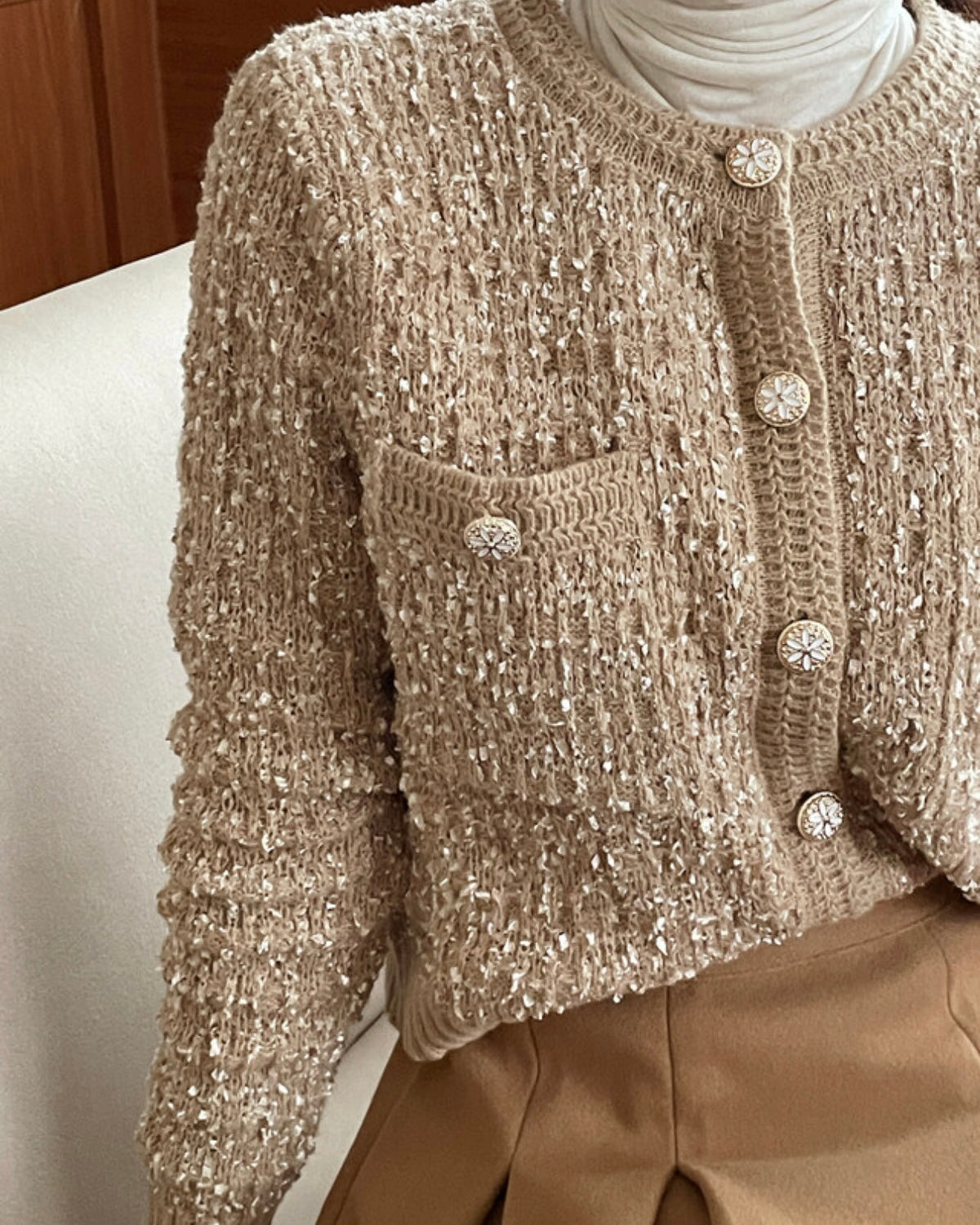 NH946 小香風針織外套