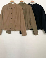 NK243 燈籠袖恤衫外套