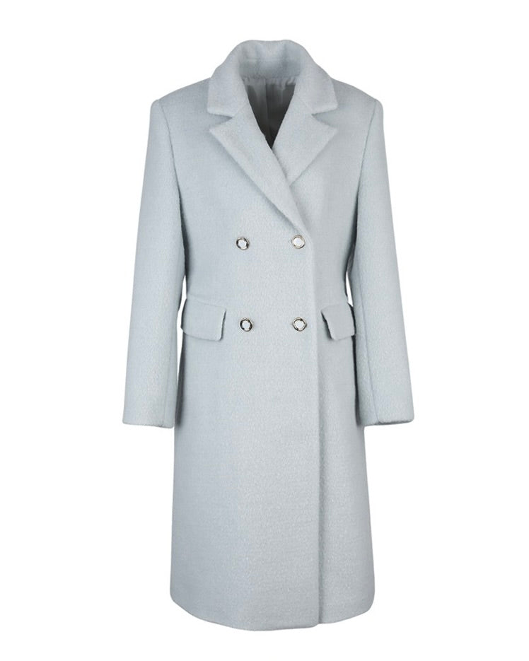 NK302 雙扣羊毛大衣