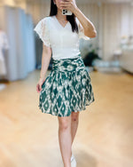 NK134 印花雪紡半截裙