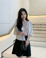 NH160 韓國 Zabara 氣質雪紡外套