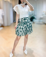 NK134 印花雪紡半截裙