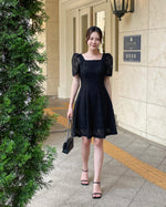 NK206 方領Lace修身連身裙