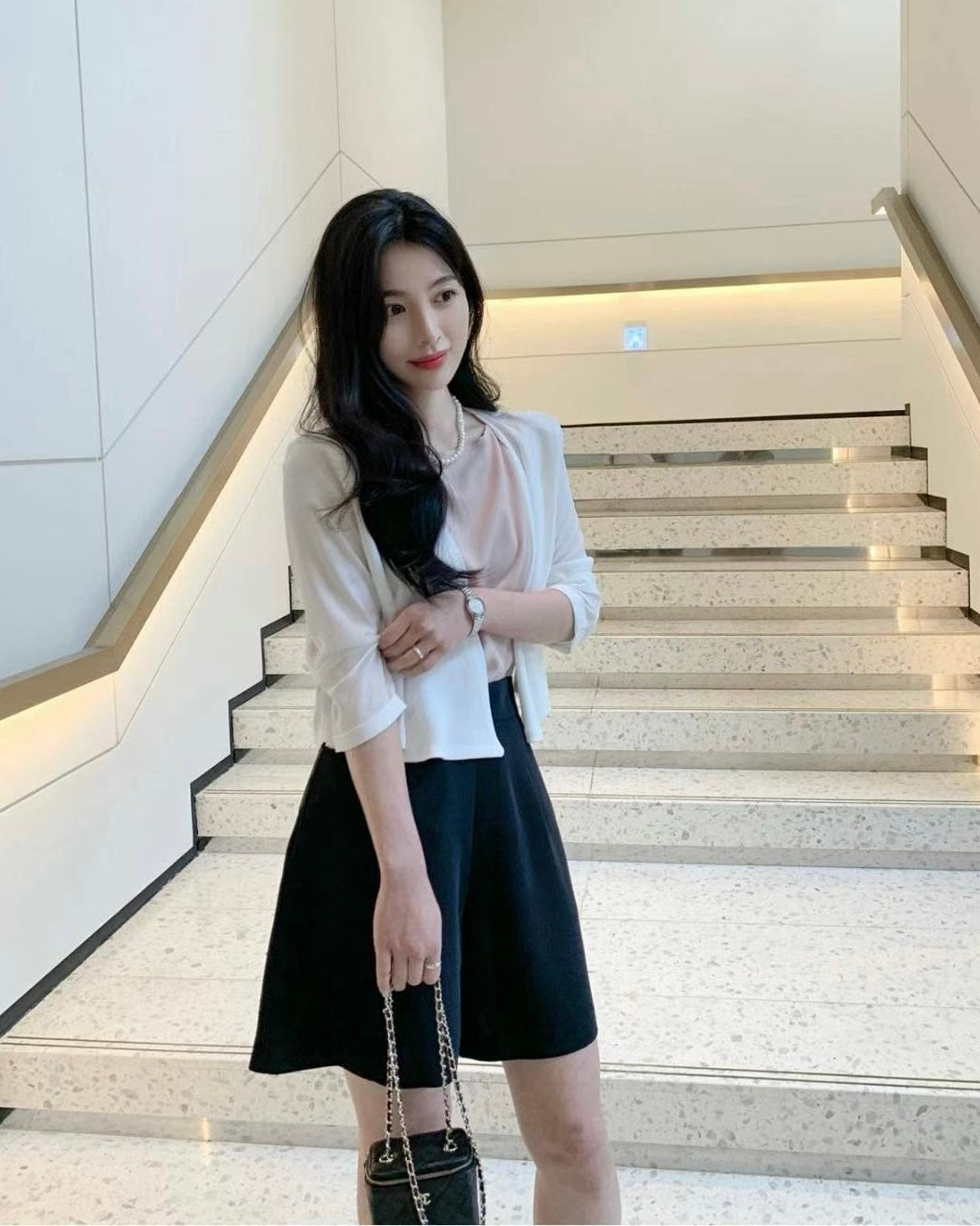 NH160 韓國 Zabara 氣質雪紡外套