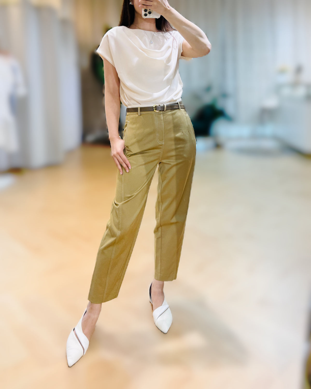 NK064D 垂墜感上衣