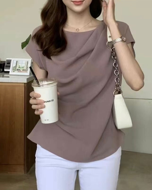 NK064D 垂墜感上衣