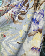 NK500 吊帶修腰連身花裙(連特色腰帶)