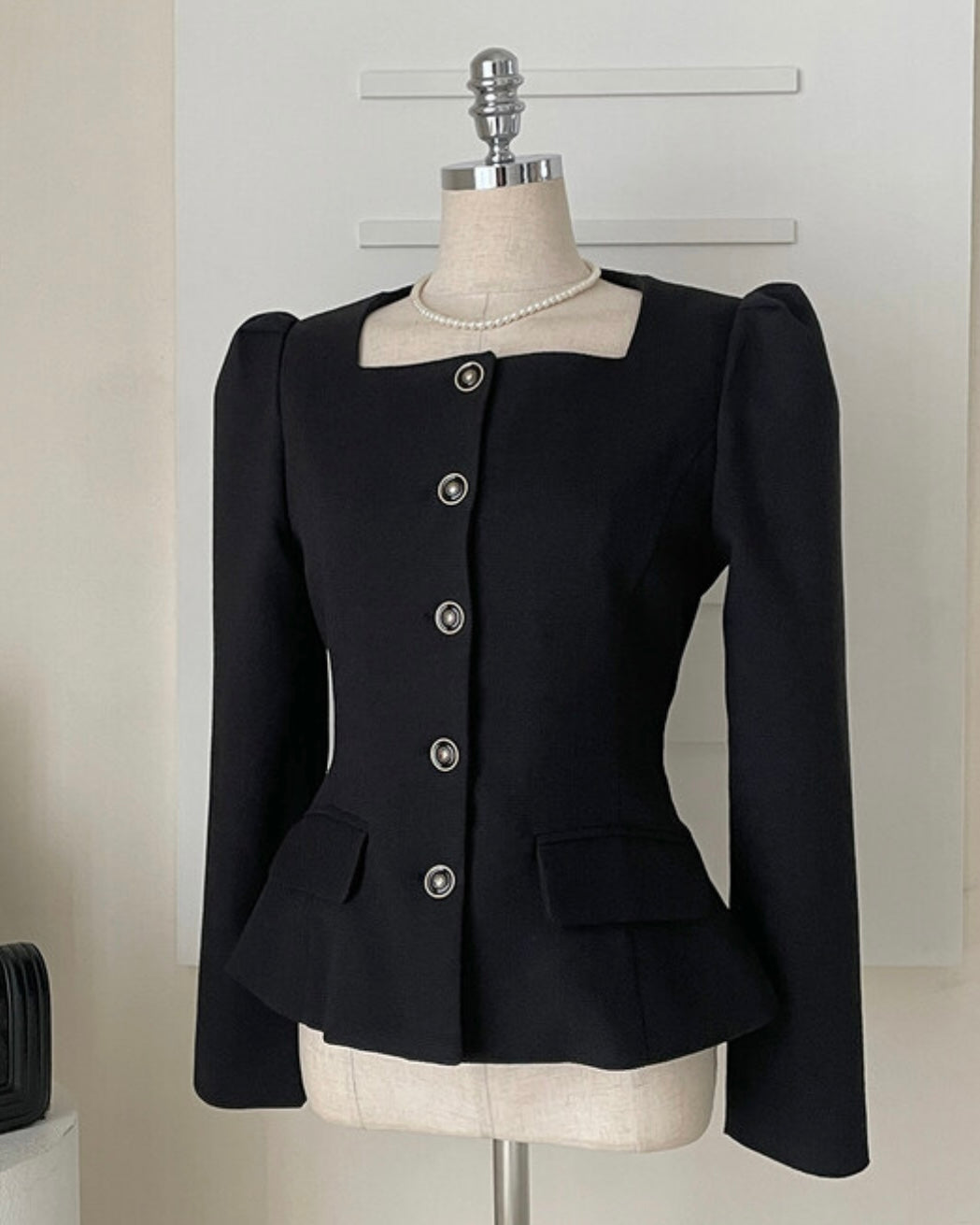 NK246 方領修腰夾克